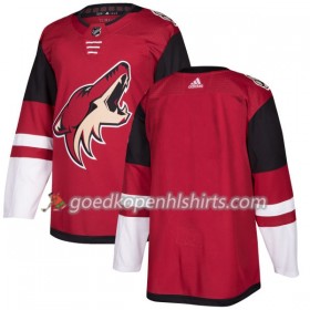 Arizona Coyotes Blank Adidas 2017-2018 Maroon Authentic Shirt - Mannen